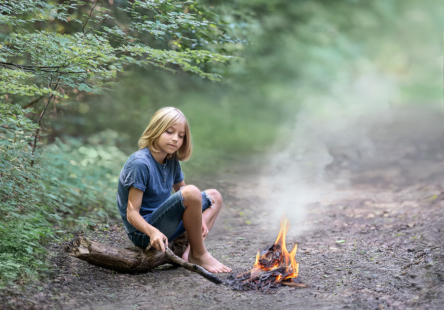 Gerda Jaeggi Christ - am Lagerfeuer (25)